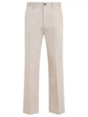 Tailored Straight Pants Light Beige - AMI - BALAAN 2