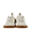 Women's Mesh Low-Top Sneakers Ivory - TOTEME - BALAAN 3