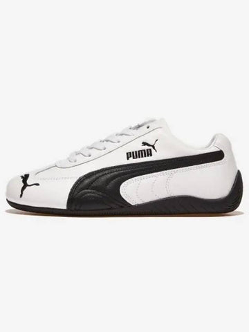 Speedcat Leather White Black - PUMA - BALAAN 1