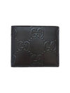 Men s GG embossed bifold wallet black 645154 525040 - GUCCI - BALAAN 1