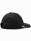 6 Panel Ball Cap Black - STONE ISLAND - BALAAN 6