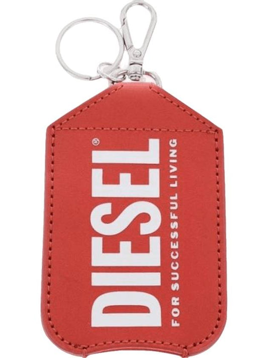 Task Bottle Leather Key Holder Red - DIESEL - BALAAN 1