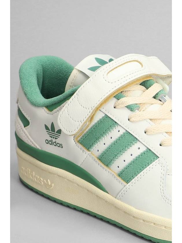 Adidas Forum 84 Low Top Sneakers Green Ivory - ADIDAS - BALAAN 6