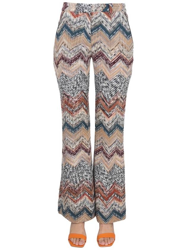 CHEVRON CAPERDONI PANTS - MISSONI - BALAAN 1