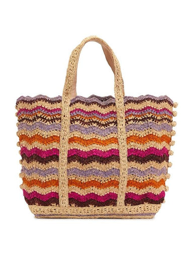 Cabas L Raffia Tote Bag - VANESSA BRUNO - BALAAN 1