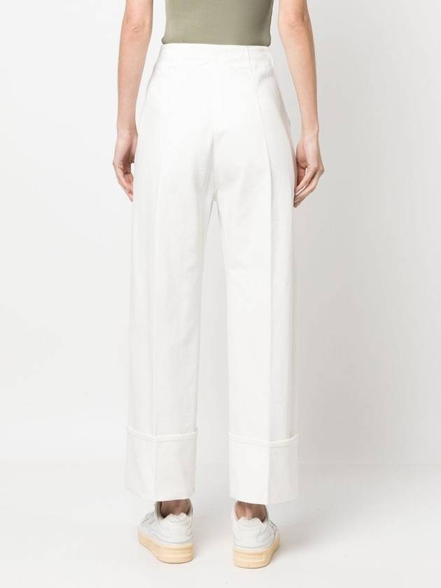 PATOU Trousers White - PATOU - BALAAN 3