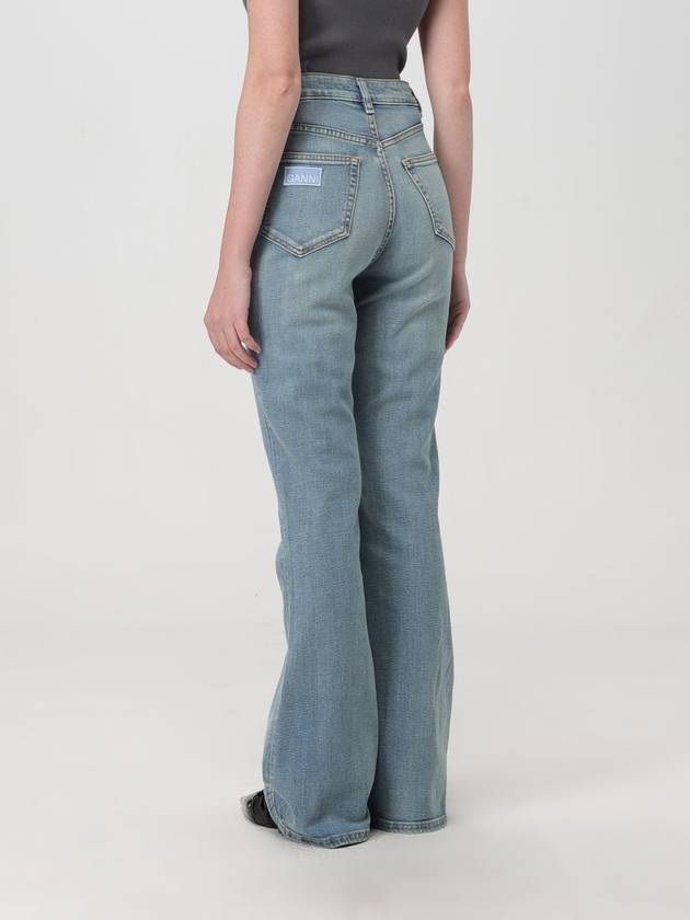 Jeans Ganni in denim organico riciclato - GANNI - BALAAN 3