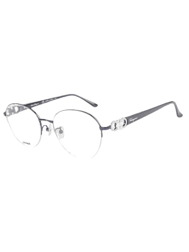 Eyewear Titanium Eyeglasses Black - SALVATORE FERRAGAMO - BALAAN 1