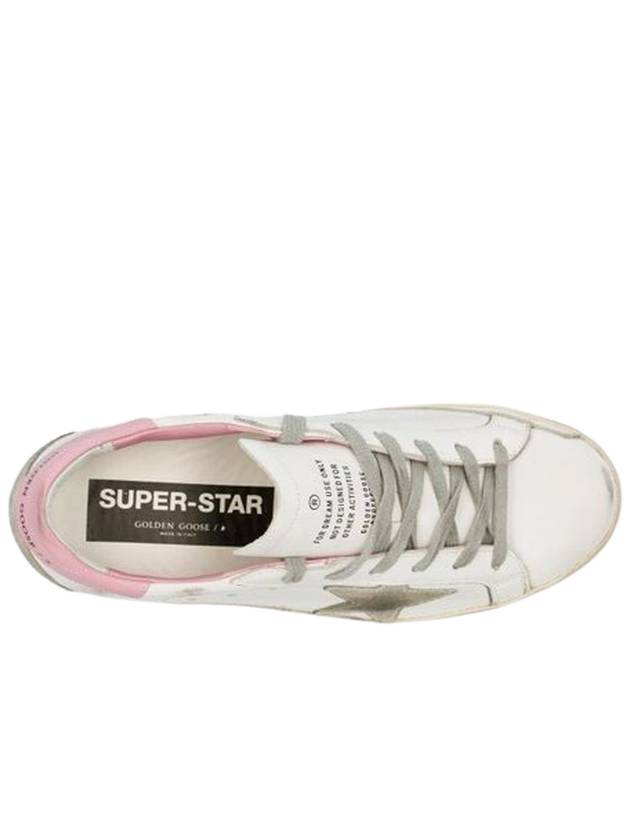 Superstar Pink Tab Low Top Sneakers - GOLDEN GOOSE - BALAAN 3