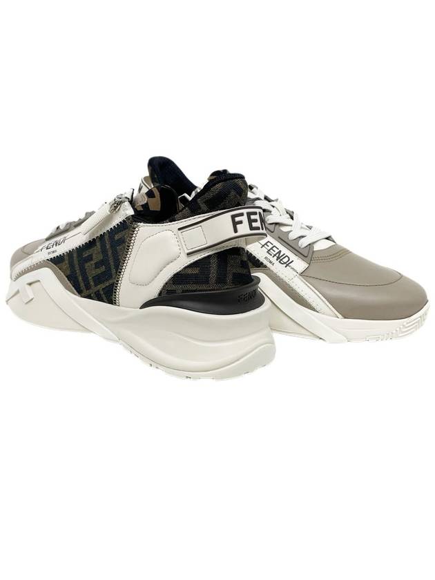 23FW Flow Low Top Sneakers 7E1392 - FENDI - BALAAN 3