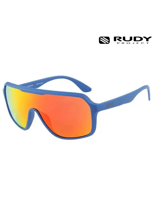 Eyewear Sports Sunglasses Orange Blue - RUDYPROJECT - BALAAN 3