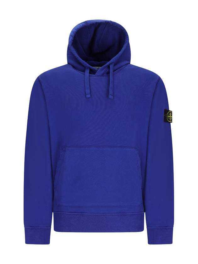 JERSEY SWEATSHIRT WITH LOGO BADGE - STONE ISLAND - BALAAN 1