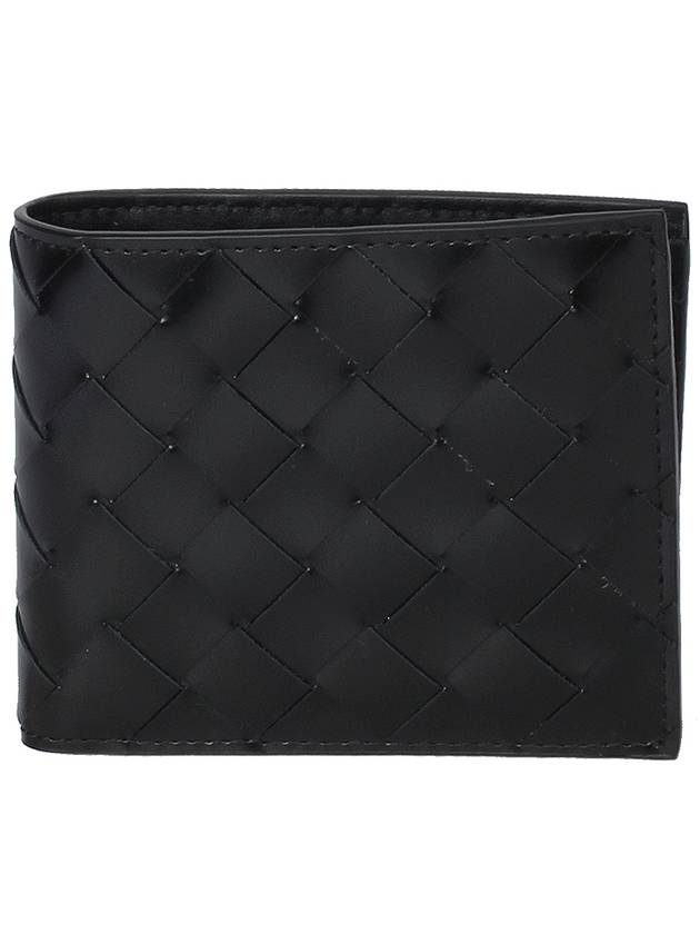 Intrecciato Half Wallet Black - BOTTEGA VENETA - BALAAN 2