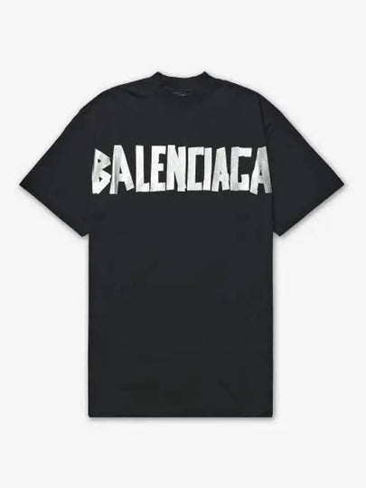 Short Sleeve T Shirt 739037TQVQ81073 Black - BALENCIAGA - BALAAN 2