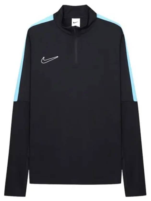 Dri Fit Academy 1 4 Zip Up Long Sleeve T-Shirt Black - NIKE - BALAAN 2