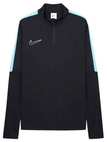 Dri Fit Academy 1 4 Zip Up Long Sleeve T-Shirt Black - NIKE - BALAAN 2