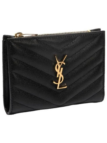 Grande Poudre Matelasse Wallet Women - SAINT LAURENT - BALAAN 1