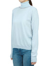 Women's Work In Progress Turtleneck Pale Blue - MAISON MARGIELA - BALAAN 3