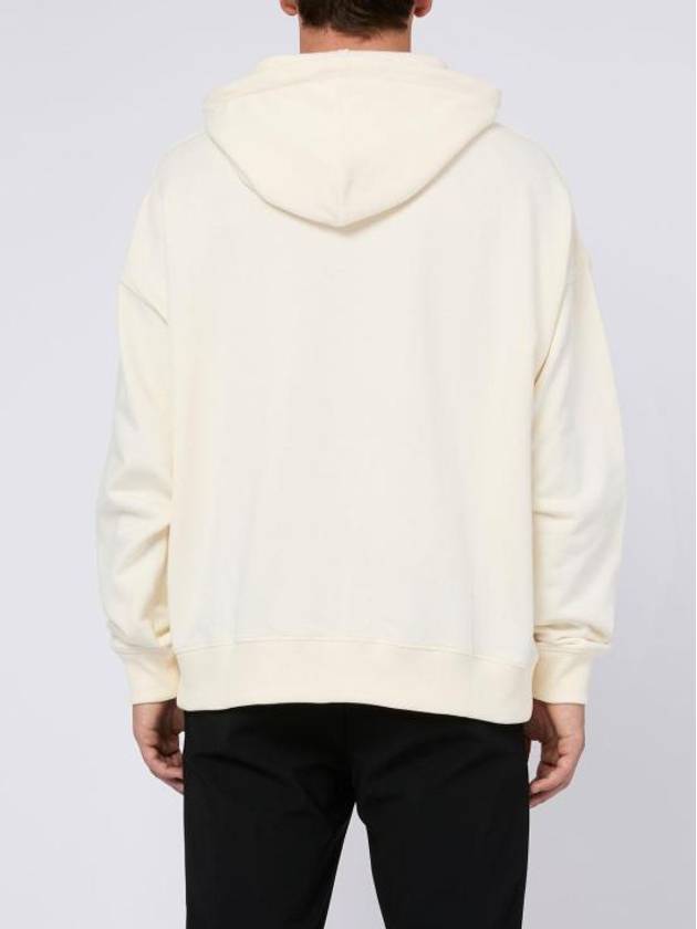 Brushstroke Logo Hoodie Cream - MSGM - BALAAN 5