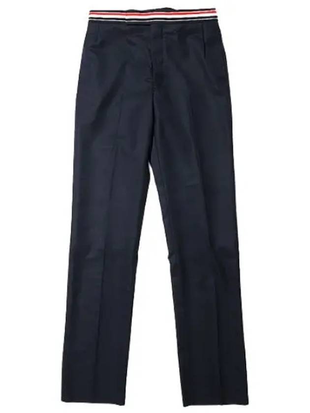 Waist RWB Trimming Twill Wool Pants Men s Slacks Suit - THOM BROWNE - BALAAN 1