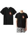 Zafferh Logo Cotton Short Sleeve T-Shirt Black - ISABEL MARANT - BALAAN 2