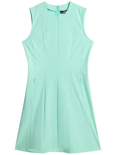 Jasmin Golf A-Shape Short Dress Aruba Blue - J.LINDEBERG - BALAAN 2