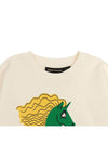 Kids Sweatshirt 2362013611 OFFWHITE - MINI RODINI - BALAAN 3