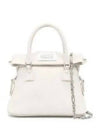 5AC Classique Micro Tote Bag Light Grey - MAISON MARGIELA - BALAAN 2