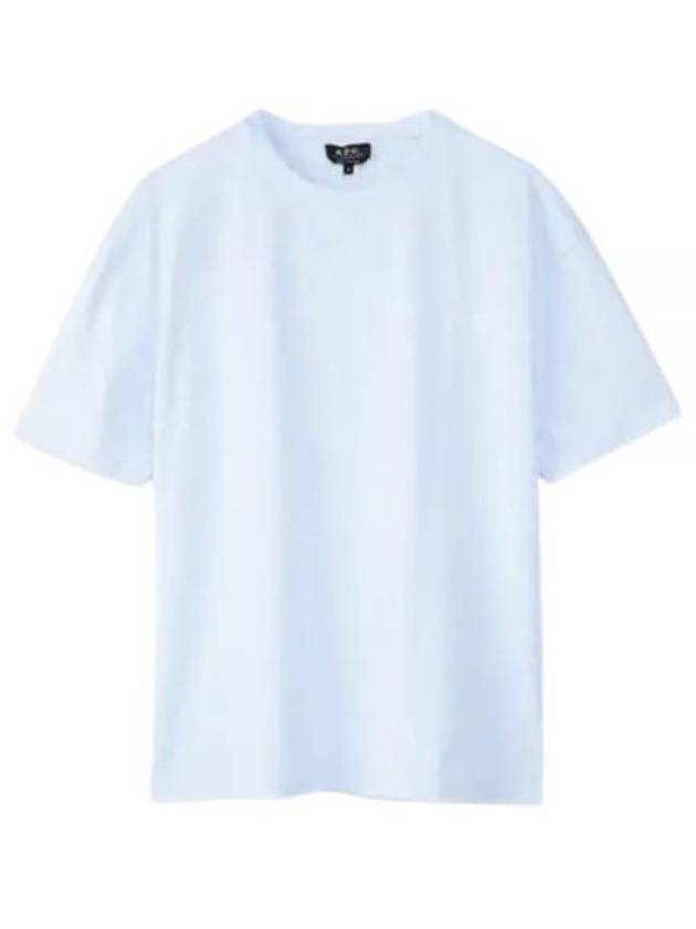 Joachim Short Sleeve T-shirt Blue - A.P.C. - BALAAN 2