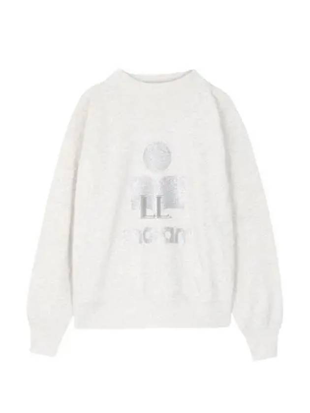 Moby Logo Print Sweatshirt Ecru - ISABEL MARANT - BALAAN 2