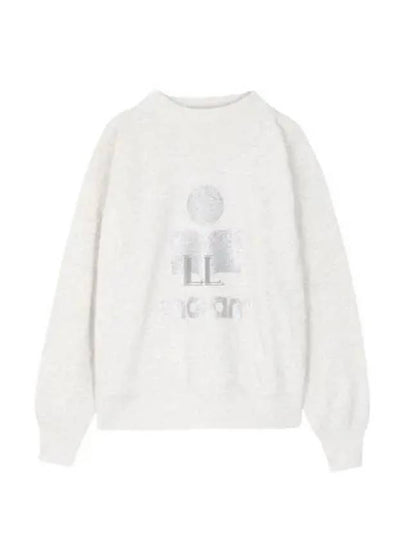 Moby Logo Print Sweatshirt Ecru - ISABEL MARANT - BALAAN 2