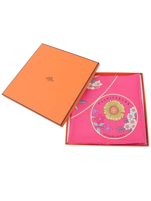 Planifleurs 90 Scarf Pink - HERMES - BALAAN 3