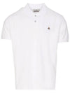 Embroidered Logo Classic Polo Shirt White - VIVIENNE WESTWOOD - BALAAN 2