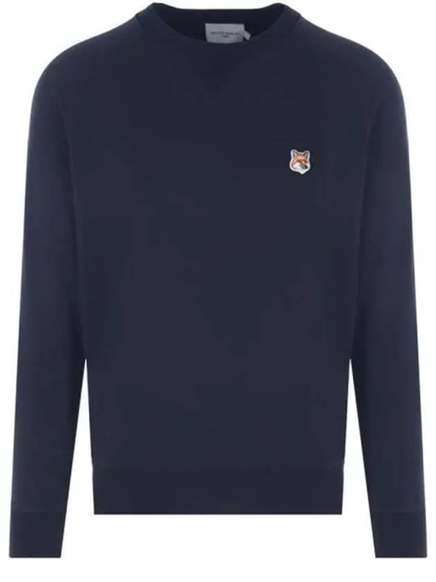 Fox Head Patch Classic Sweatshirt Navy - MAISON KITSUNE - BALAAN 7