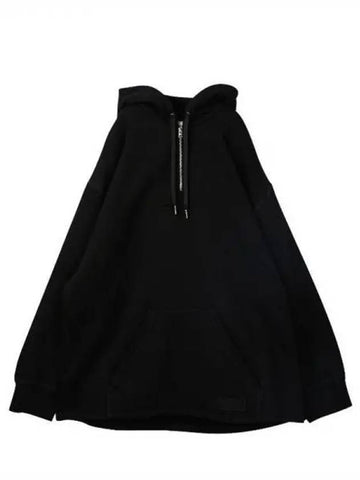 Alexander McQUEEN Half Zip Up Oversized Maxi Hood - ALEXANDER MCQUEEN - BALAAN 1