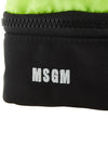 Embroidered Logo AirPods Case Pouch Bag Black - MSGM - BALAAN 7