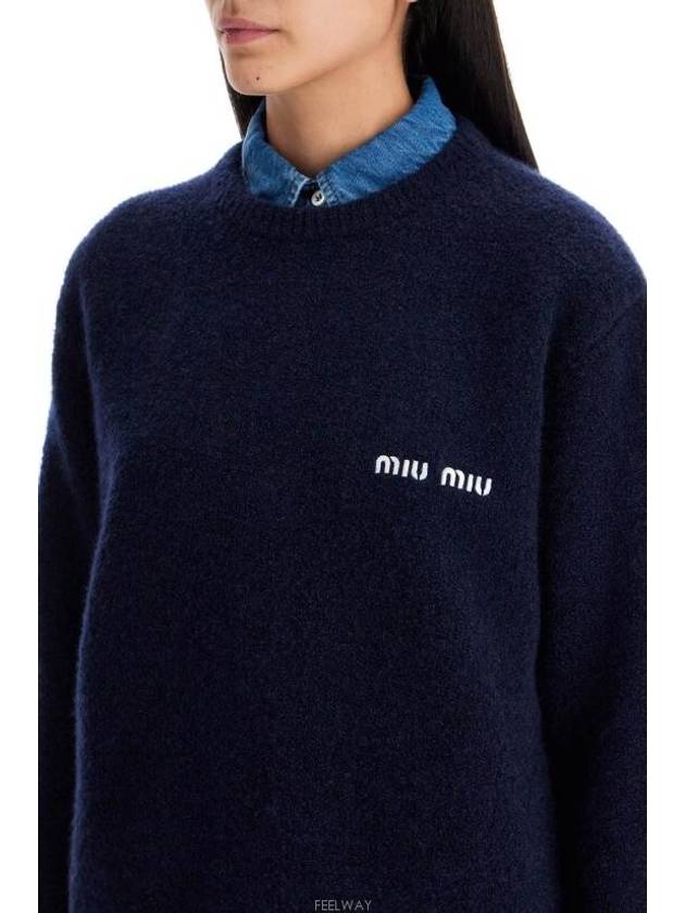 SN Blue boucle effect MML965 14MW F0008 - MIU MIU - BALAAN 3