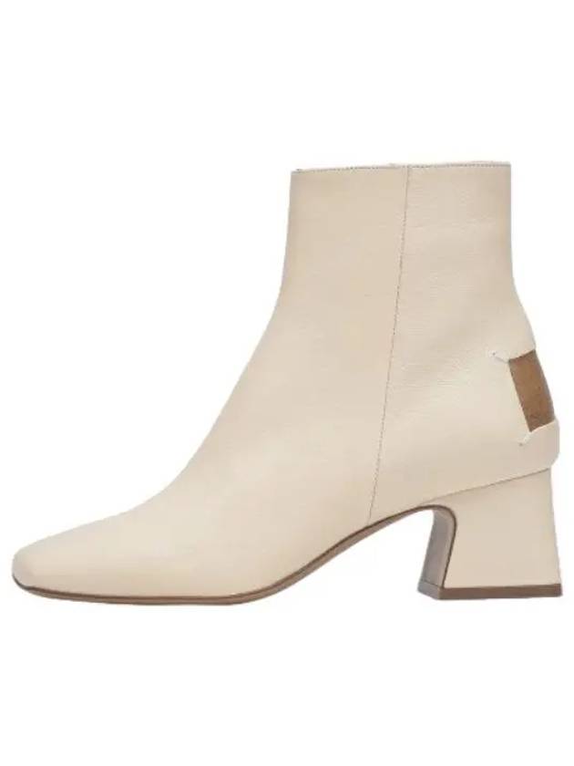 Stitched Decotique Ankle Boots White - MAISON MARGIELA - BALAAN 1