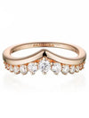 Women's Timeless Wish Floating Pave Ring Rose Gold - PANDORA - BALAAN 5