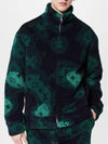 Monogram Camo Fleece Bomber Jacket Green - LOUIS VUITTON - BALAAN 2