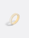 Night Code Logo Crystal Ring Gold White - DIOR - BALAAN 2