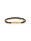 LV Confidential Canvas Bracelet Brown - LOUIS VUITTON - BALAAN 1