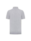 Logo Print Pique Polo Shirt ME8548765COP85 - BRUNELLO CUCINELLI - BALAAN 3