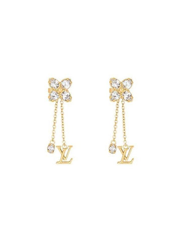 LV Dazzle Earrings Gold - LOUIS VUITTON - BALAAN 1