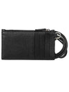 Cash Keyring Card Case Black Silver - BALENCIAGA - BALAAN 3