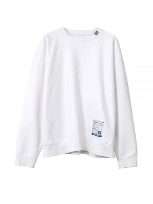 French Terry Pullover Sweatshirt White - MIHARA YASUHIRO - BALAAN 2