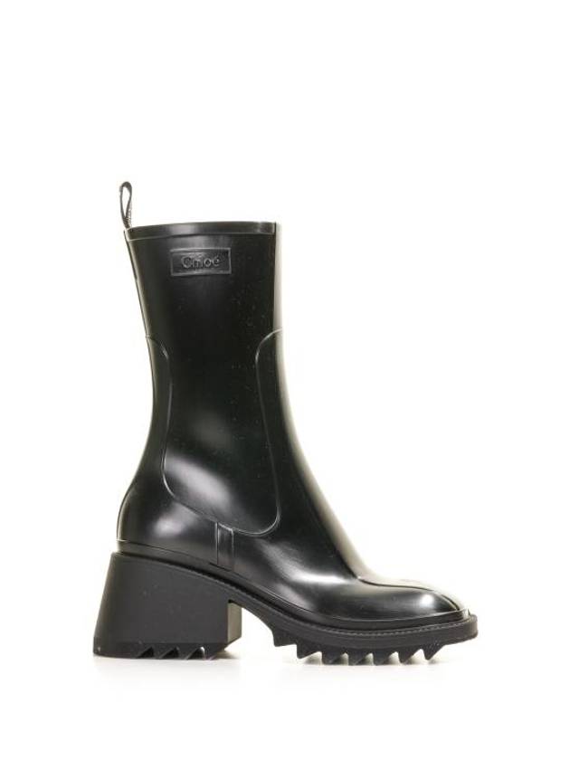 Betty Chunky Sole Rain Boots Black - CHLOE - BALAAN 2