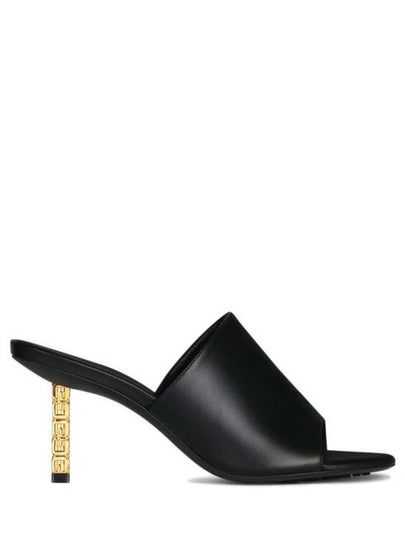 G Gold Cube Mules Sandal Hills Black - GIVENCHY - BALAAN 2