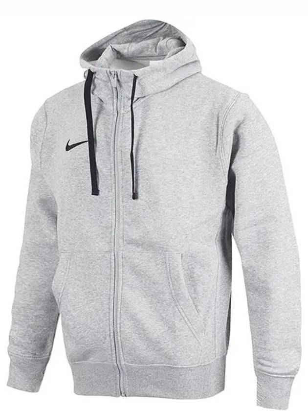 Park 20 Fleece Zip-Up Hoodie Grey - NIKE - BALAAN 3