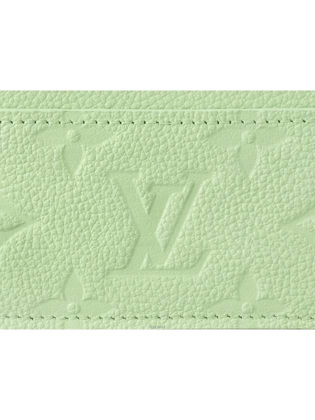 LV Charm Empreinte Monogram Card Wallet Green - LOUIS VUITTON - BALAAN 7